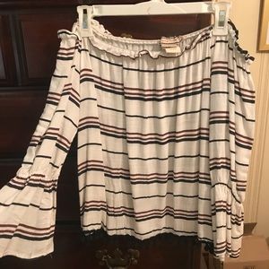 off the shoulder top